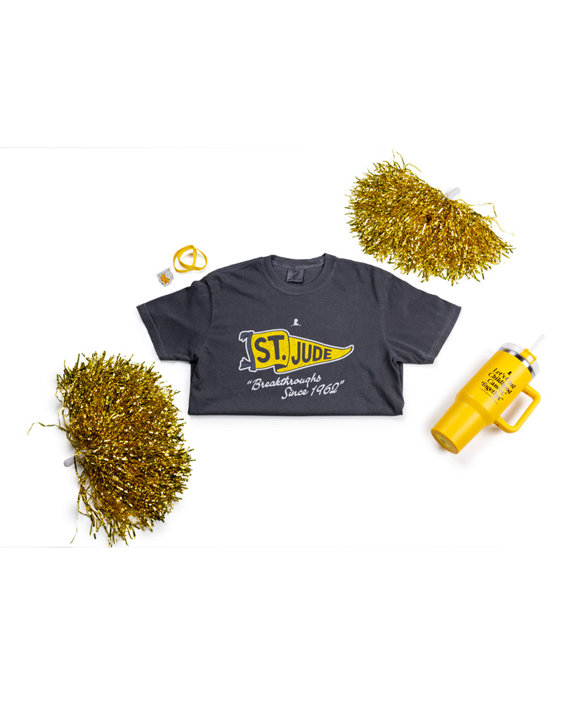 Primary image St. Jude Vintage Support Flag T-Shirt